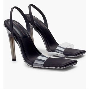 Crystal Crush Lucite® Sandal Good American